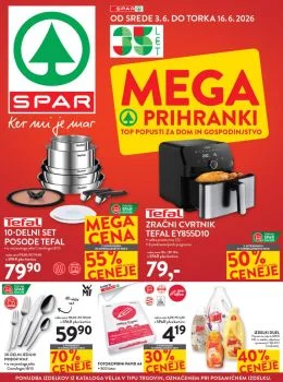 Spar katalog - MEGA SPAR prihranki