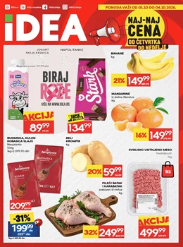 Idea katalog - Vikend akcija