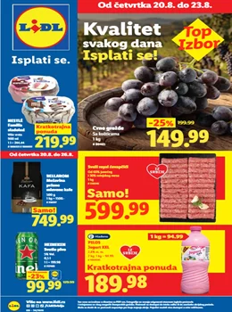 Lidl katalog - Nedeljna Akcija