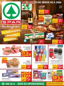 Spar katalog - Kakovostna jesenska pojedina