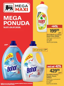Mega Maxi katalog - Mega ponuda