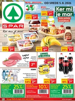 Spar katalog - Ker mi je mar, kako poletje posladkam.