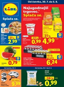 Lidl katalog - Splača se.