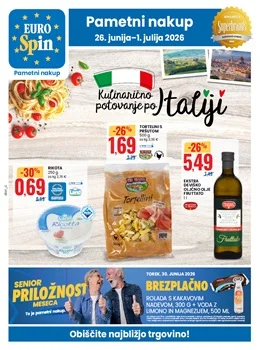 Eurospin katalog - Kulinarično potovanje po Italiji