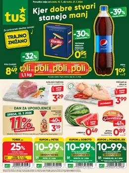 Tuš katalog - Kjer dobre stvari stanejo manj