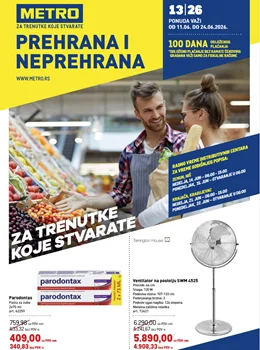 Metro katalog - Prehrana i neprehrana
