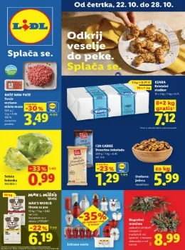 Lidl katalog - Odkrij veselje do peke.