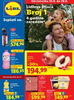 Lidl katalog - Isplati se