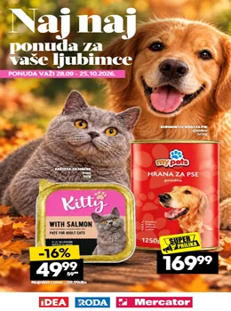 Idea katalog - Naj naj ponuda za vaše ljubimce