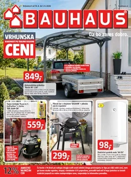 Bauhaus katalog - Vrhunska kakovost po trajno ugodni ceni