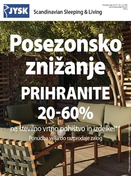 JYSK katalog - Posezonsko znižanje