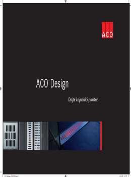 ACO Design katalog