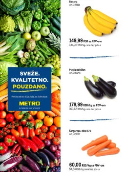 Metro katalog - Sveže, kvalitetno, pouzdano