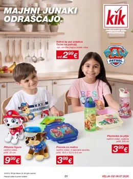 KIK katalog - Majhni junaki odraščajo