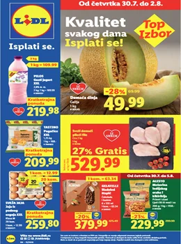 Lidl katalog - Isplati se