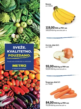Metro katalog - Sveže. Kvalitetno. Pouzdano.