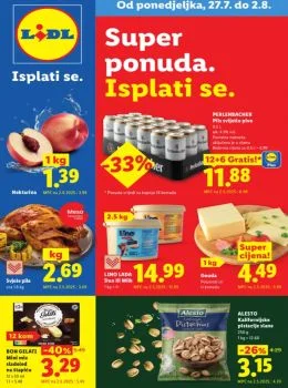 Lidl katalog - Isplati se