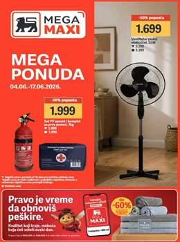 Mega Maxi katalog - Mega ponuda