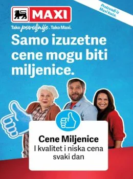 Maxi katalog - Tako povoljnije. Tako Maxi.