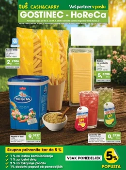 Tuš katalog - Cash & Carry - Gostinec