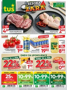 Tuš katalog - Sezona žara