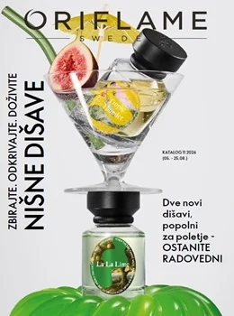 Oriflame katalog - Zbirajte. Odkrivajte. Doživite
