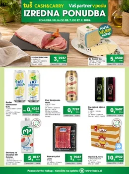 Tuš katalog - Izredna ponudba