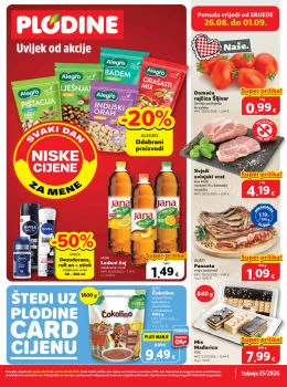 Plodine katalog - Akcija