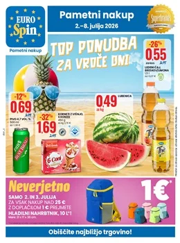 Eurospin katalog - Top ponudba za vroče dni