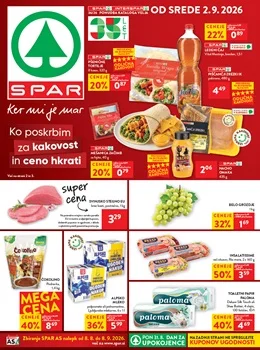 Spar katalog - Ko poskrbim za kakovost in ceno hkrati