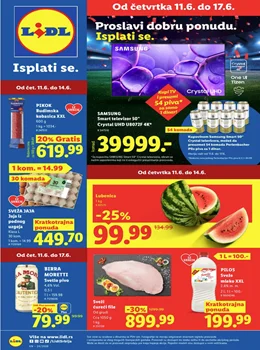 Lidl katalog - Nedeljna Akcija