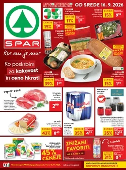 Spar katalog - Ko poskrbim za kakovost in ceno hkrati