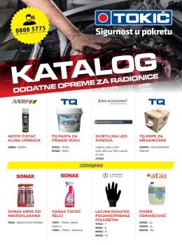 Tokić katalog