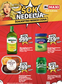 Maxi katalog - Šok nedelja