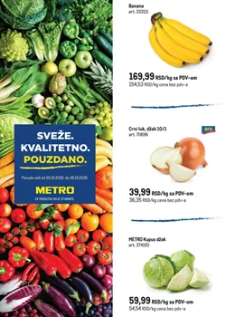 Metro katalog - Sveže. Kvalitetno. Pouzdano.