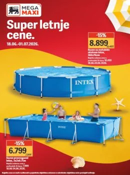 Maxi katalog - Super letnje cene