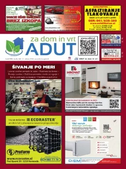 Adut katalog - Za dom in vrt