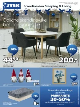JYSK katalog - Odlične skandinavske božične ponudbe