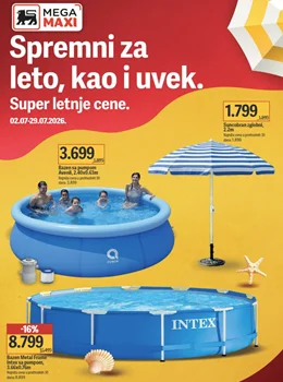 Mega Maxi katalog - Spremni za leto, kao i uvek