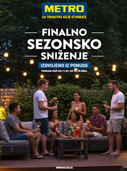 Metro katalog - Finalno sniženje