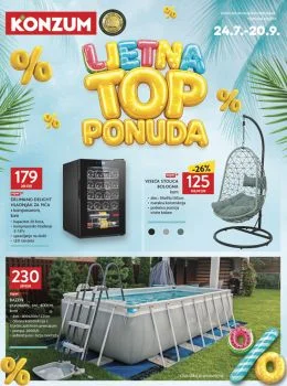 Konzum katalog - Ljetna TOP ponuda