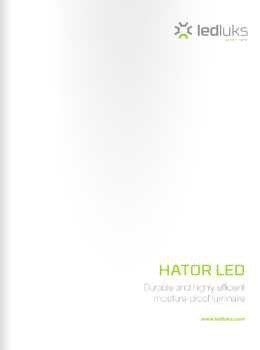 Hator LED katalog -  Industrijska Svetila