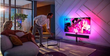 Nasvet: Najboljši domači kino televizor: Philips OLED+ 984