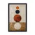 Plakat japandi z modernimi krogi - 60x90 no frame