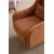 ATELIER DEL SOFA Fotelja sa visokim naslonom Hera Orange