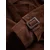 Reserved - LADIES` COAT & BELT - tamno braon - VZ746-89X