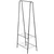 Vilde 568004 - Stalak za odecu sa 2 police 60 x 35 x 153 cm.