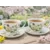 Komplet dveh porcelanastih skodelic Bele vrtnice - Kraljica Izabela 250 ml