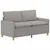 Sofa Svjetlosiva 156 x 81 x 87,5 cm Tkanina