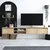 Hanah home TV Komoda Heka Hrast